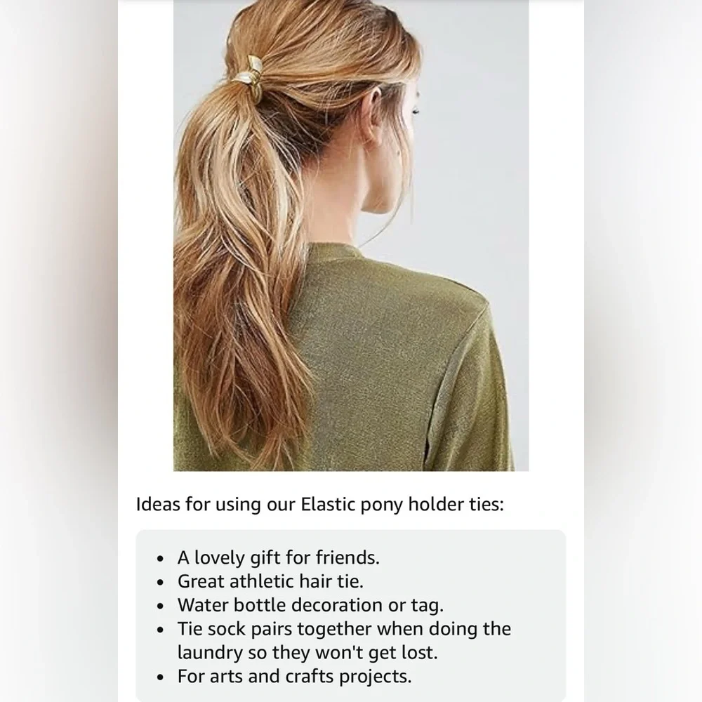 NEW Snogisa Hair Tie Set ‘To Have and to Hold Your Hair Back’ Bridesmaid